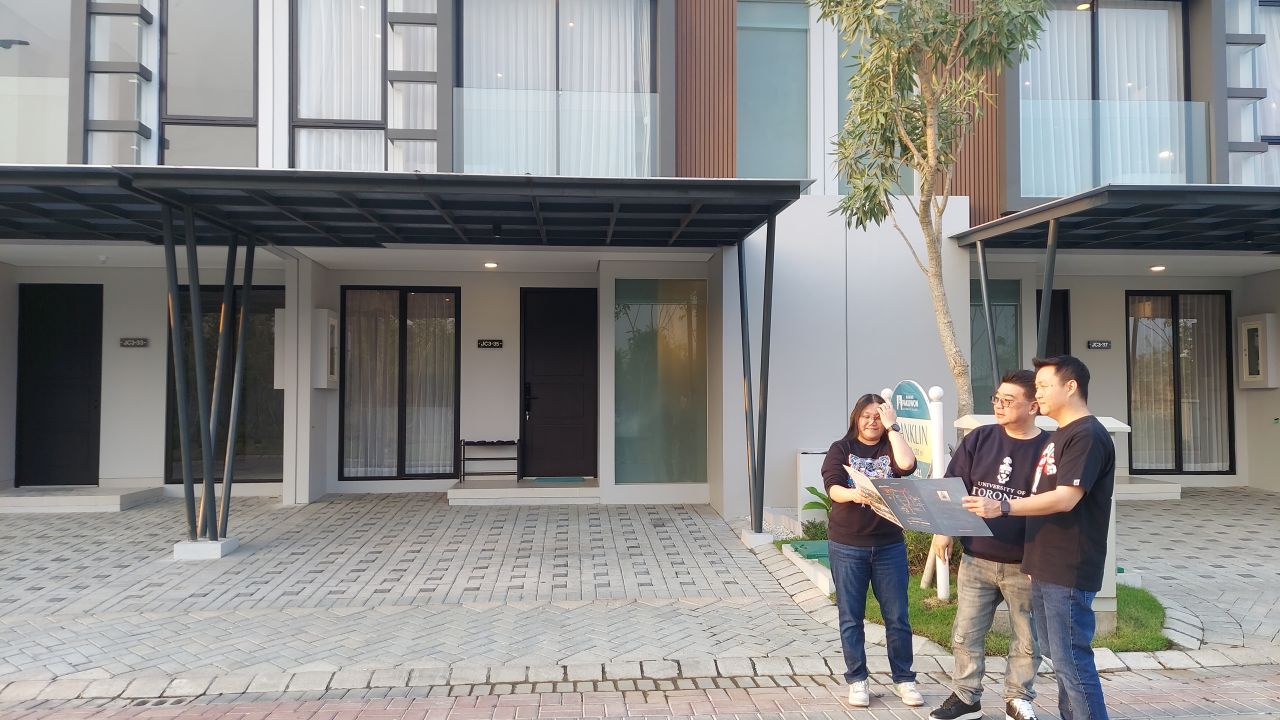Dear Pasangan Muda! Pakuwon Kembali Launching Rumah Tipe Franklin