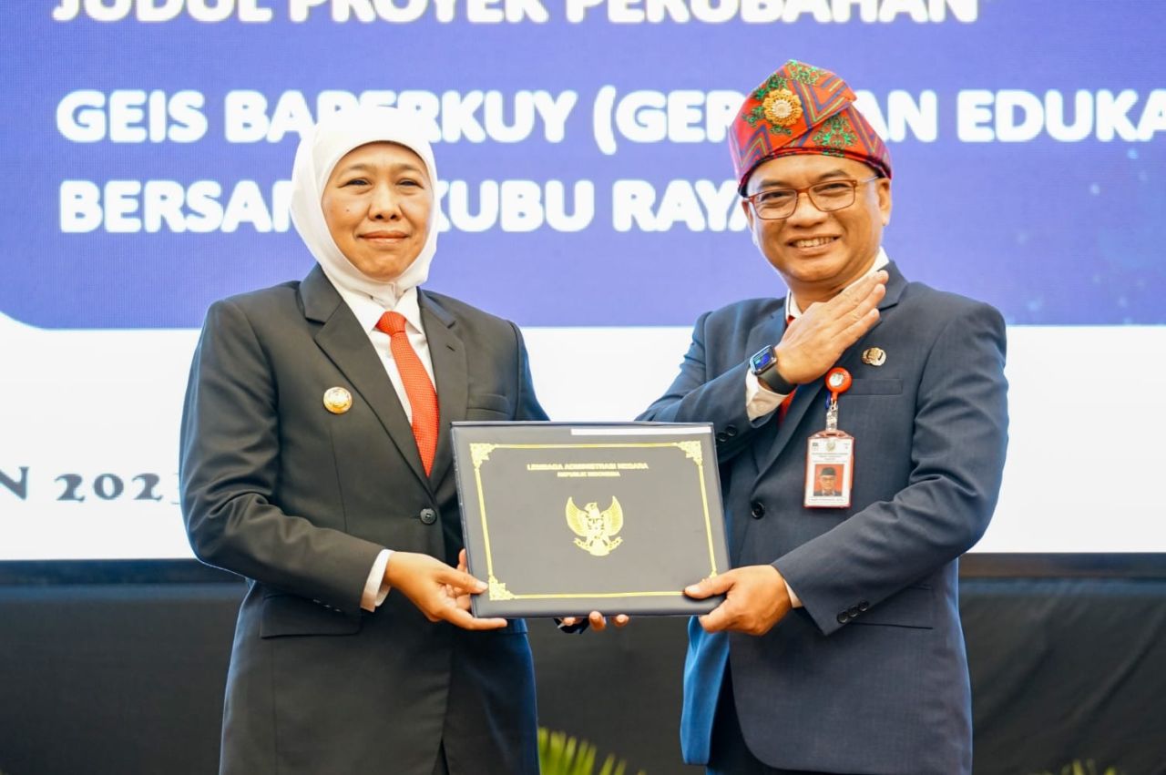 BPSDM Jatim Diakui sebagai Lembaga Diklat Terbaik Nasional oleh LAN RI