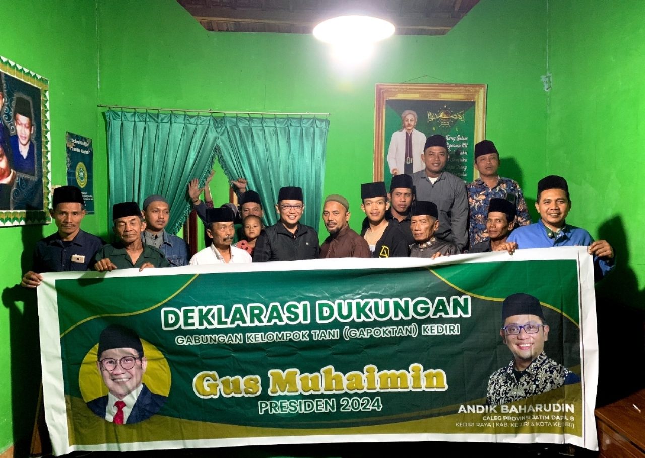 Andik Baharudin, Mimpi Bangun Desa dan Ambisi Kemenangan Muhaimin di Pilpres 2024