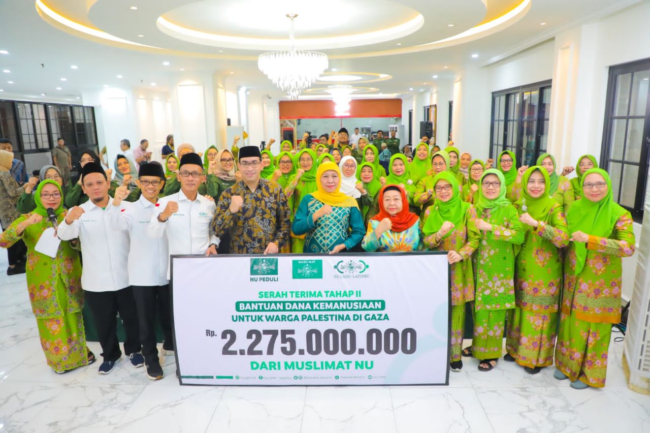Lagi! Muslimat NU Kirim Bantuan Kemanusiaan ke Palestina Rp2,2 Miliar