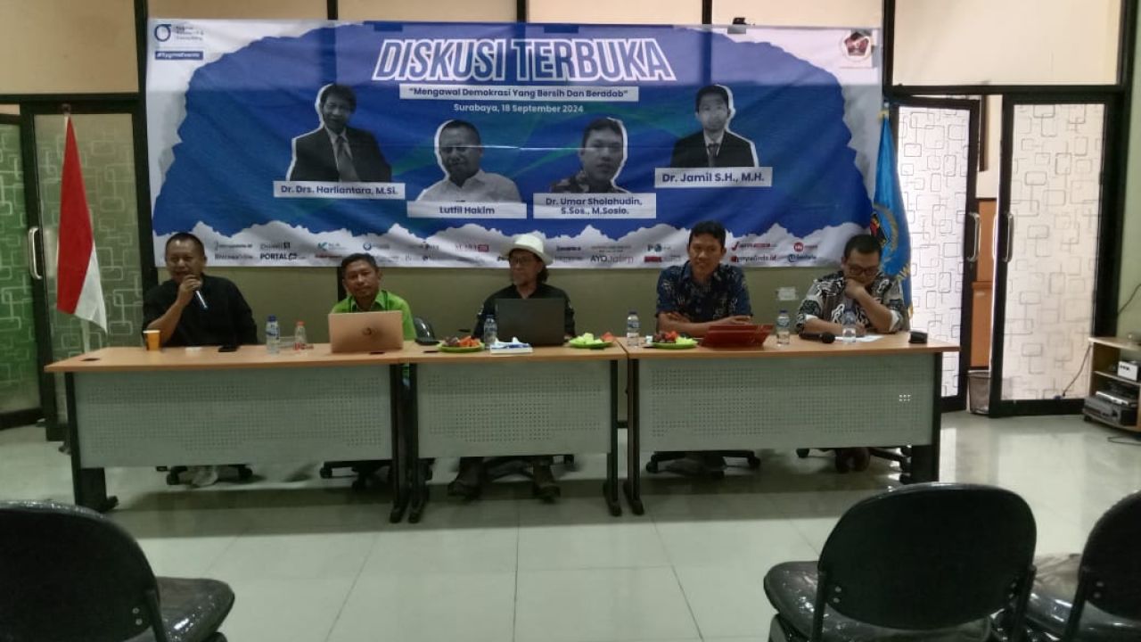 Sygma dan PWI Jatim Kawal Demokrasi jelang Pilkada Serentak 2024